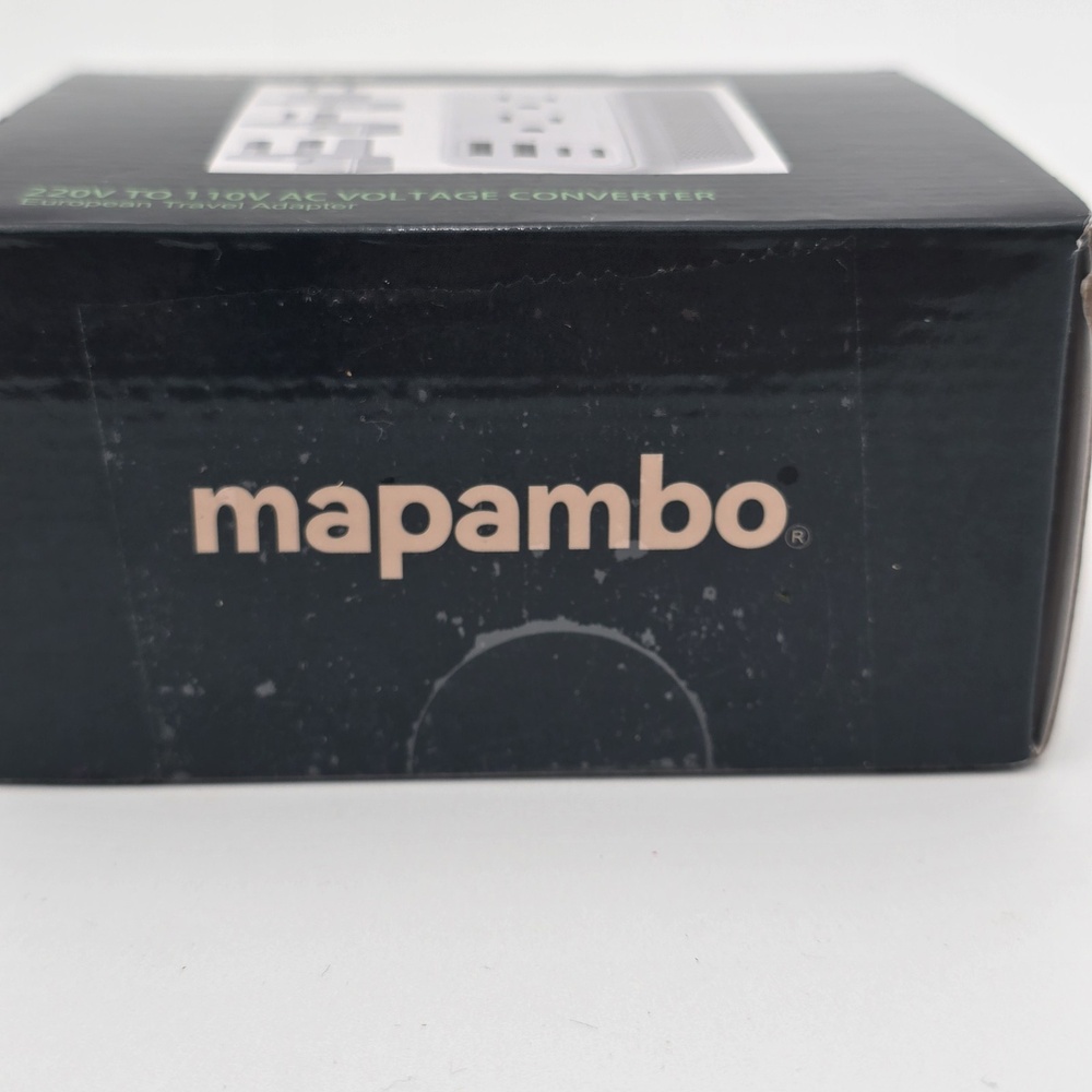 Mapambo 220V to 110V Voltage AC  Converter European To US 2 USB A Port 2 USB C I - Picture 8 of 8